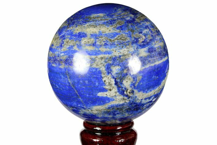 Polished Lapis Lazuli Sphere - Pakistan #149375